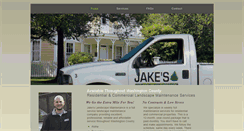 Desktop Screenshot of jakeslandscapemaintenance.com